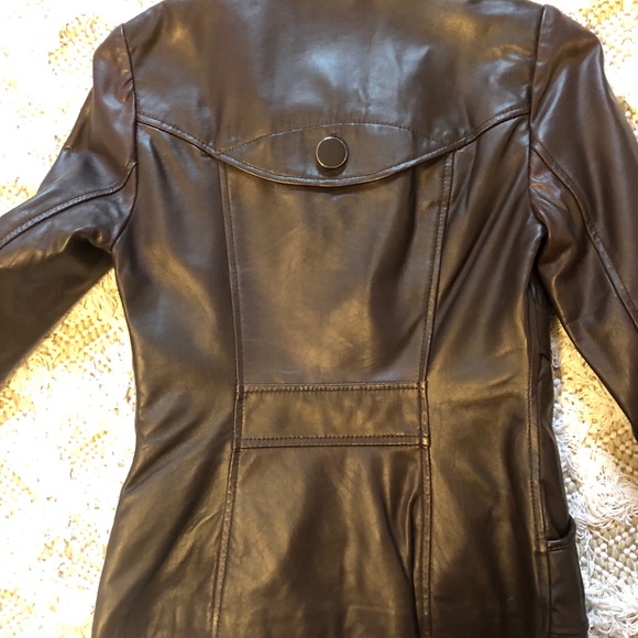 NWOT Soia & Kyo Leather Jacket - Picture 4 of 4